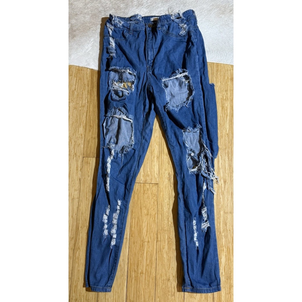 Women's Aphrodite Jeans Size 13 (31)‎ Blue Distressed Jeans Women's High Rise